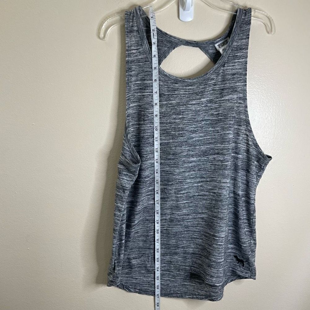NEW! PINK| Open Back| Active|Cotton|Tank - Picture 6 of 9